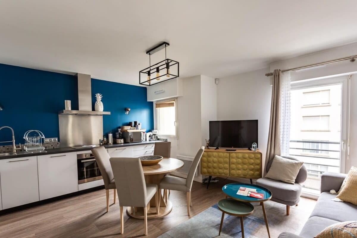 Le Saint Helier -Appartement Cosy Et Calme Parking Rennes Exterior foto